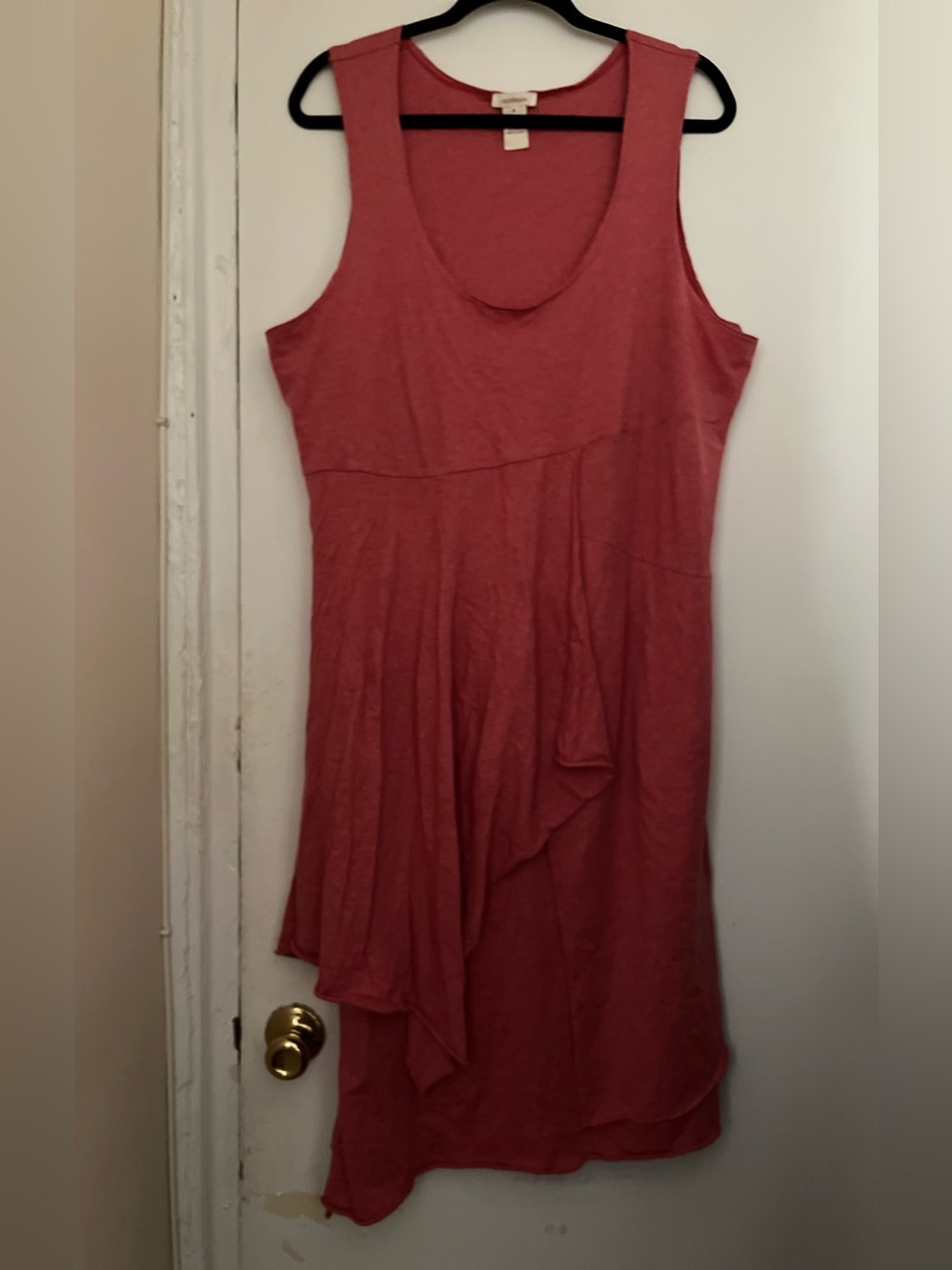 Sundance XL pink 100% cotton jersey SL sundress